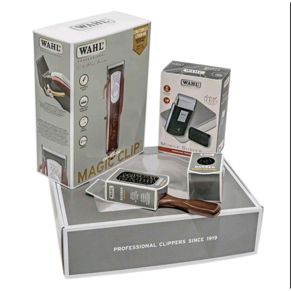 Набор для стрижки и бритья Wahl Combo Magic Clip & Travel Shaver 3615-0473