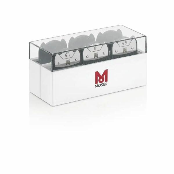 Набор насадок для стрижки с подставкой для машинок Moser Magnetic Premium Combs 6шт. 1801-7000