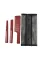 Набор парикмахерских расчесок для стрижки волос 3 шт. в футляре BaByliss Pro Set of 3 Barber Combs M4343E