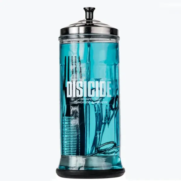 Колба стеклянная для дезинфекции парикмахерских инструментов Disicide Large Glass Jar 1100 ml D720017