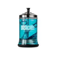 Колба стеклянная для дезинфекции парикмахерских инструментов Disicide Large Glass Jar 750 ml D720018