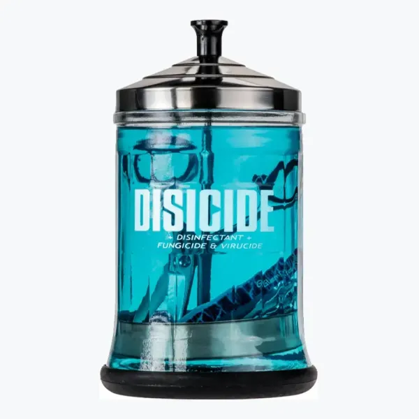 Колба стеклянная для дезинфекции парикмахерских инструментов Disicide Large Glass Jar 750 ml D720018