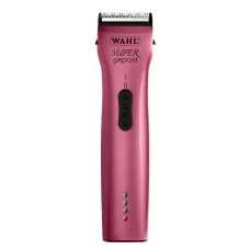 Машинка для стрижки животных аккумуляторно-сетевая Wahl Super Groom Pink 1872-0463