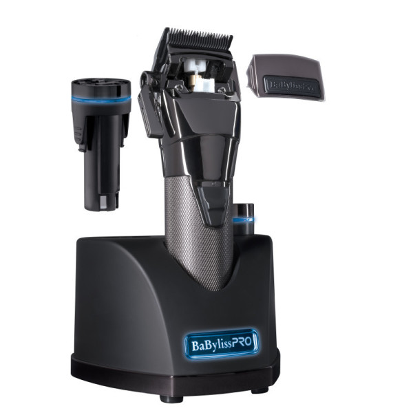 Машинка для стрижки беспроводная BaByliss Pro SnapFX FX895E, 2 аккумулятора, 6800 об/мин, нож с покрытием DLC