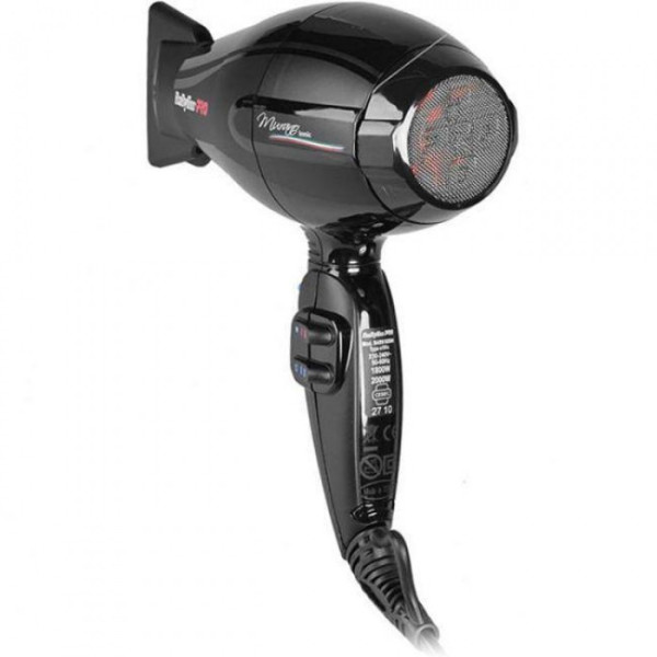 Фен для волосся BaByliss PRO Murano Ionic BAB6160INRE 2000 Вт, до 92 м³/год, з іонізацією