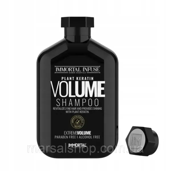 Шампунь для объема волос мужской Immortal Infuse Volume Shampoo 500 мл INF-66