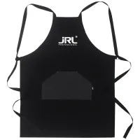 Фартух перукарський з водостійкого поліестеру JRL чорний JRL-REC02