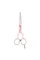 Ножницы парикмахерские прямые 5.5 дюймов Jaguar Pre Style Ergo Pink J-82255-1, микронасечка