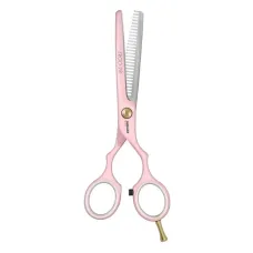 Ножницы филировочные 5.5 дюймов Jaguar Pre Style Ergo Pink 28 зубцов J-83855-1, розовые, классика