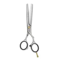 Ножницы парикмахерские филировочные 5.5" Jaguar Pre Style Relax 28 J-83955, нерж. сталь, матовые, offset