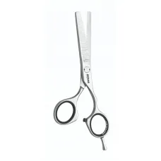 Ножницы парикмахерские филировочные 5.25” Jaguar Silver Line CM36 J-96525, 36 зубцов, Offset, Smart-Spin