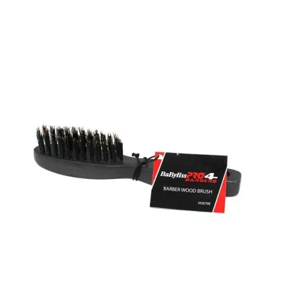 Щетка для фейда и бороды Babyliss Pro Barber Wood Brush M3678E