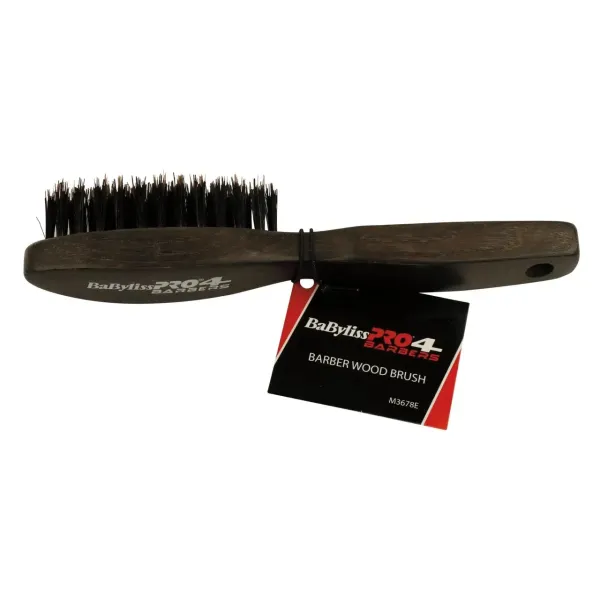 Щетка для фейда и бороды Babyliss Pro Barber Wood Brush M3678E