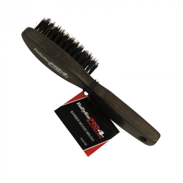 Щетка для фейда и бороды Babyliss Pro Barber Wood Brush M3678E