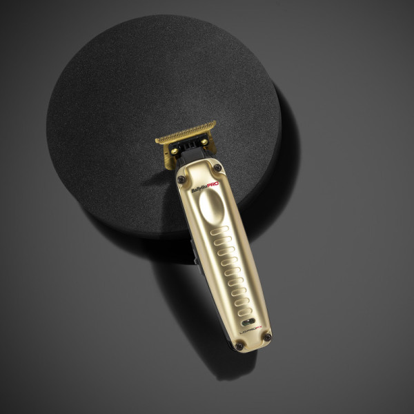 Триммер для стрижки аккумуляторно-сетевой BaByliss PRO LO-PROFX Trimmer Gold FX726GE, с Т-образным ножевым блоком