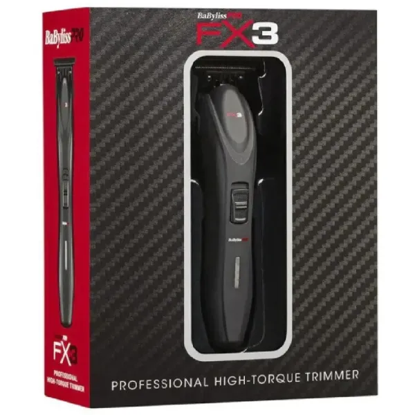Тример акумуляторно-мережевий BaByliss PRO FX3 Trimmer FXX3TBE