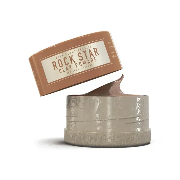 Паста матовая глиняная для укладки волос Immortal Infuse Rock Star Clay Pomade 150 ml INF-101