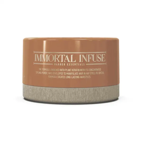 Паста матовая глиняная для укладки волос Immortal Infuse Rock Star Clay Pomade 150 ml INF-101