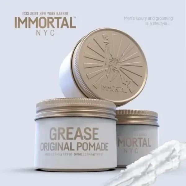 Воск-помада для укладки волос Immortal NYC Original Grease Pomade 100 мл NYC-12, текстурирование и фиксация