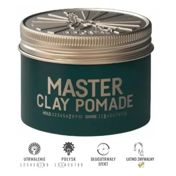 Паста матовая глиняная для укладки волос Immortal NYC Inborn Clay Pomade 100 мл NYC-14