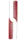Расческа JRL с металлическим шпикулем красная JRL-102RED