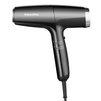 Фен для волосся BaByliss PRO Falco Black&Silver BAB8550BE, 2000 Вт, система іонізації, дифузор