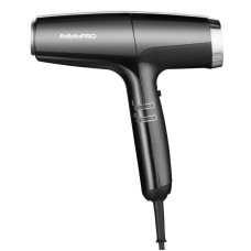 Фен для волос BaByliss PRO Falco Black&Silver BAB8550BE, 2000 Вт, система ионизации, диффузор