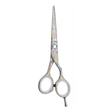Ножницы парикмахерские прямые 5.5 Jaguar Silver Line CJ4 Plus "Natural Vibes" J-9255-10