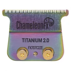 Ножевой блок для триммеров BaByliss Pro FX726E, FX7870, FX729E Skeleton Chameleon FX Titanium 2.0 Blade FX707C2ZE, 0.1 мм, Т-образный
