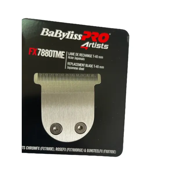 Ножевой блок для триммеров BaByliss PRO FX7880, FX8705 4Artists Replacement T-Blade FX7880TME, 0.2 мм, T-образный