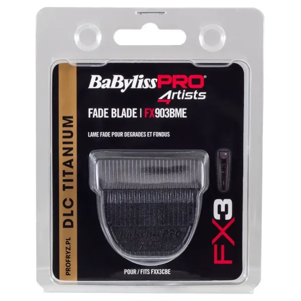 Ножевой блок для фейда BaByliss PRO FX3 DLC Titanium Fade Blade FX903BME