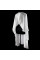 Пеньюар накидка перукарський JRL Professional Cutting Cape White JRL-AP16014A