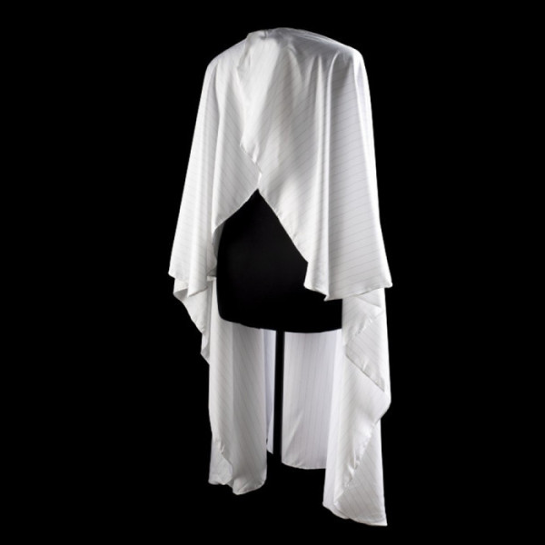 Пеньюар накидка перукарський JRL Professional Cutting Cape White JRL-AP16014A