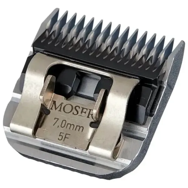 Ножевой блок для машинок Moser, Wahl Star Blade # 5F 7 мм 1225-5870, с креплением стандарт A5