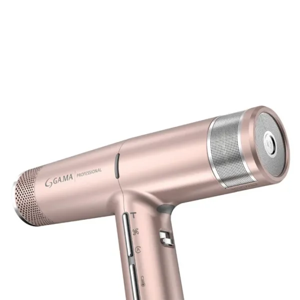 Фен для волос с диффузором Ga.Ma IQ2 Perfetto PH6075.PK, 1600 Вт, 110000 об/мин, 74 м³/ч, розовый