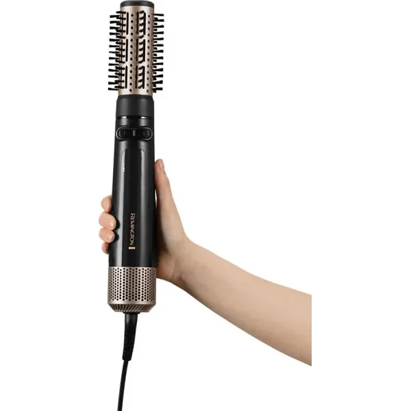 Фен-щетка с вращением Remington AS7580 Blow Dry & Style Caring, 1000 Вт, 3 насадки, ионизация