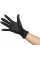 Перчатки нитриловые ультрапрочные JRL Nitrile Gloves JRL-MN2301L, черные, 100 шт, размер L