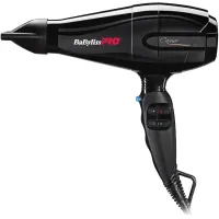 Фен для волосся BaByliss PRO Caruso Ionic BAB6510IRE, 2400 Вт, з іонізацією, AC мотор, 123 м³/год