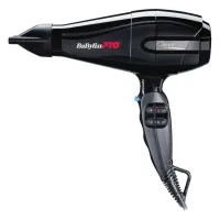 Фен для волос BaByliss PRO Caruso BAB6520RE, 2400 Вт, профессиональный AC мотор, 125 м³/ч, 3 температуры, 2 скорости