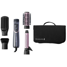 Стайлер для волос с вращением Remington Curl Straight Confidence AS8606, 800 Вт, 4 насадки