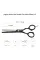 Ножницы парикмахерские филировочные 5.5 Jaguar White Line Pastell Plus Lava Offset J-3054-2