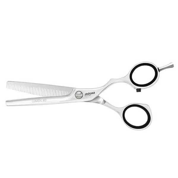 Ножницы парикмахерские филировочные 5.5 Jaguar White Line Lumen 40 J-3055