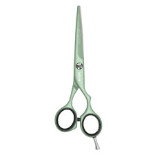 Ножницы парикмахерские прямые 5.5 Jaguar White Line Pastell Plus Offset Matcha J-4752-13