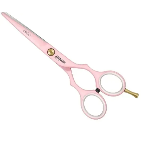 Ножницы парикмахерские прямые 5.5 дюймов Jaguar Pre Style Ergo Pink J-82255-1, микронасечка