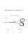 Ножницы парикмахерские прямые 5.75 Jaguar Black Line Euro Tech MC J-97575, Offset, слайсинг