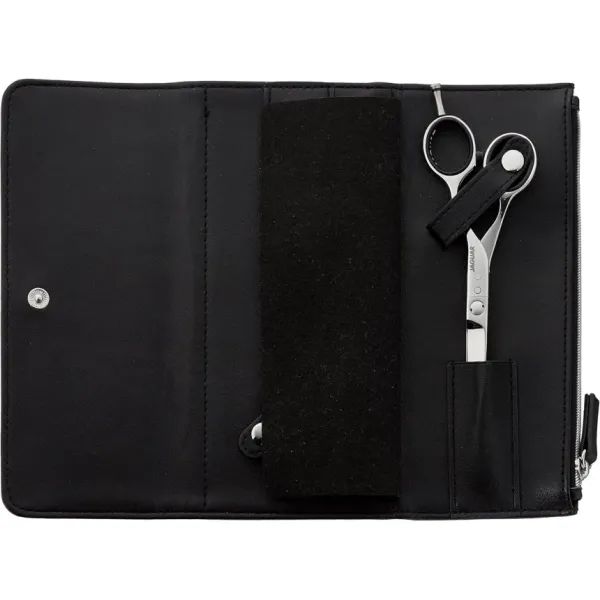 Ножницы парикмахерские прямые 5.75 Jaguar Black Line Euro Tech MC J-97575, Offset, слайсинг