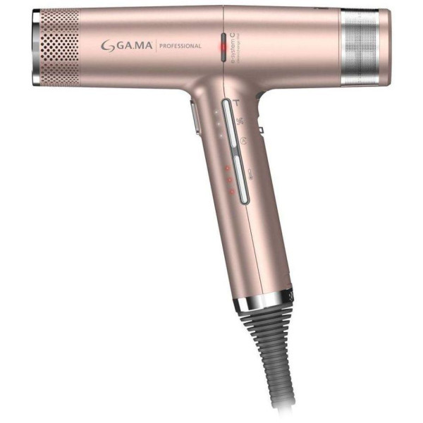 Фен для волос с диффузором Ga.Ma IQ3 Perfetto Rose&Gold PH6080.PK, 1600 Вт, 120000 об/мин, 74 м³/час