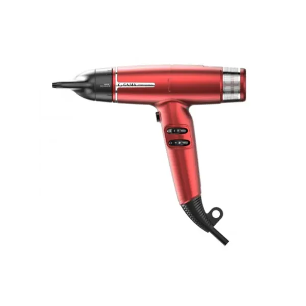 Фен для волос Ga.Ma IQ Lite Max Red PH6035.RD, 1700 Вт, 3 температурных режима, 2 скорости, диффузор