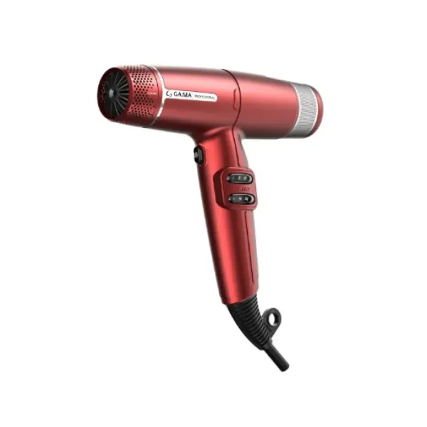 Фен для волос Ga.Ma IQ Lite Max Red PH6035.RD, 1700 Вт, 3 температурных режима, 2 скорости, диффузор