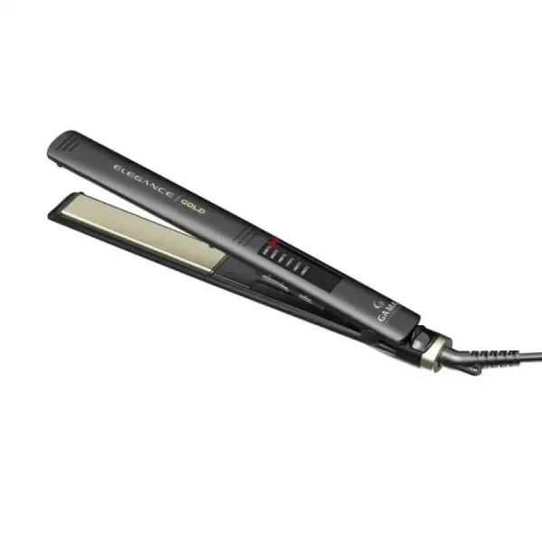 Утюжок для волос Ga.Ma Elegance LED Gold GI0235 – керамические пластины с аргановым маслом 25×120 мм